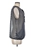 Bellatrix 100% Polyester Silver Sleeveless Blouse Size M - photo 4