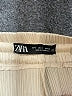 Zara 100% Polyester Ivory Casual Pants Size S - photo 7