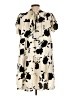 Shein 100% Polyester Print Ivory Casual Dress Size 8 - 10 - photo 2