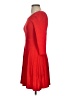 Express Solid Red Cocktail Dress Size XS - photo 5