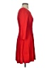 Express Solid Red Cocktail Dress Size XS - photo 4