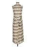 Eclair Chevron-herringbone Brown Casual Dress Size S - photo 1
