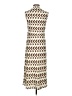 Eclair Chevron-herringbone Brown Casual Dress Size S - photo 2