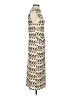 Eclair Chevron-herringbone Brown Casual Dress Size S - photo 4