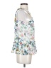 Likely 100% Polyester White Sleeveless Blouse Size 2 - photo 4