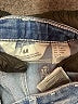 H&M Solid Blue Jeans Size 7 - photo 3
