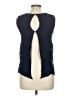 Alya 100% Polyester Blue Sleeveless Blouse Size M - photo 2
