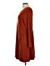 Unbranded Solid Brown Casual Dress Size L - photo 5