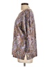 Talbots Paisley Purple Pullover Sweater Size L - photo 5