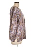 Talbots Paisley Purple Pullover Sweater Size L - photo 4