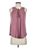 Iz Byer Pink Sleeveless Blouse Size S - photo 1