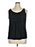 Ann Taylor Black Sleeveless Blouse Size 14 - photo 1