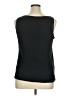 Ann Taylor Black Sleeveless Blouse Size 14 - photo 2