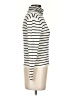 Be Cool Stripes Ivory Turtleneck Sweater Size S - photo 4