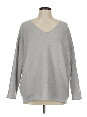 Joan Vass Pullover Sweater (view 1)