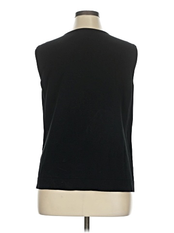 August Silk Sleeveless T-Shirt (view 2)