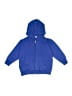 Rabbit Skins Blue Zip Up Hoodie Size 4 - photo 1