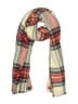 Unbranded Plaid Tan Ivory Scarf One size - photo 1