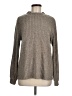 Xieerduo Metallic Gray Tan Turtleneck Sweater Size M - photo 1
