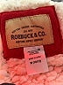 Roebuck & Co. 100% Polyester Red Cardigan Size 10 - 12 - photo 3