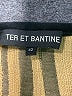 Ter Et Bantine Stripes Gold Tan Casual Skirt Size EU 42 / US 12 - photo 3