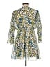Daniel Benjamin 100% Polyester Green 3/4 Sleeve Blouse Size L - photo 2