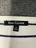 Pink Clover Stripes White Pullover Sweater Size M - photo 7