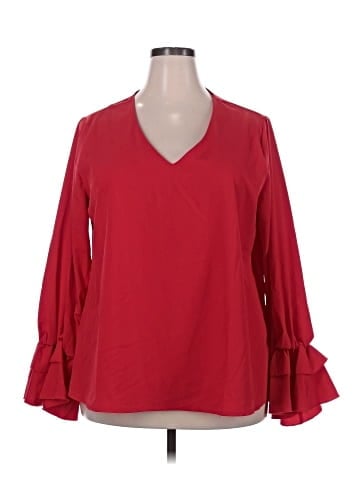 Lyaner 3/4 Sleeve Blouse (view 1)