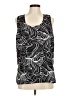 Primark 100% Polyester Black Sleeveless Blouse Size M - photo 1