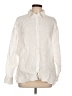 Zara Ivory Long Sleeve Button-Down Shirt Size L - photo 1