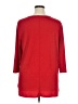 Chico's Red 3/4 Sleeve Top Size XL (3) - photo 2