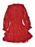 Aqua 100% Polyester Hearts Red Dress Size S (kids) - photo 1