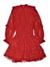 Aqua 100% Polyester Hearts Red Dress Size S (kids) - photo 2
