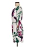 Unbranded Print Ivory White Casual Dress Size M (estimated) - photo 5