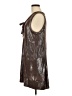 Marc by Marc Jacobs Metallic Brown Cocktail Dress Size M - photo 5