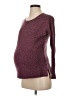 Gap - Maternity Burgundy Pullover Sweater Size XS - photo 1