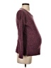 Gap - Maternity Burgundy Pullover Sweater Size XS - photo 4