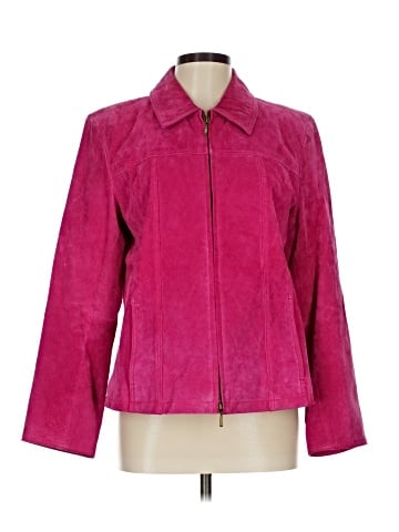 Coldwater Creek Leather Jacket (view 1)