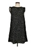 Shein 100% Polyester Polka Dots Black Casual Dress Size 4 - photo 1