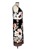 Artex Floral Black Casual Dress Size L - photo 4