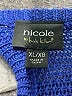 Nicole by Nicole Miller Blue Pullover Sweater Size XL - photo 7