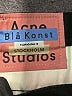 Blå Konst Acne Studios Black Jeans Size 33 waist - photo 6