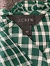 J.Crew 100% Cotton Green Long Sleeve Blouse Size 00 - photo 7