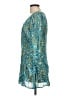 Per Una 100% Polyester Teal Casual Dress Size 12 - photo 5