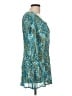 Per Una 100% Polyester Teal Casual Dress Size 12 - photo 4