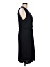 Halston Heritage 100% Polyester Solid Black Blue Cocktail Dress Size 10 - photo 4