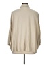 Unbranded Ivory 3/4 Sleeve Button-Down Shirt Size XL - photo 2