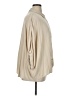 Unbranded Ivory 3/4 Sleeve Button-Down Shirt Size XL - photo 4