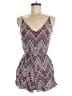 H&M 100% Viscose Chevron-herringbone Pink Romper Size 6 - photo 1