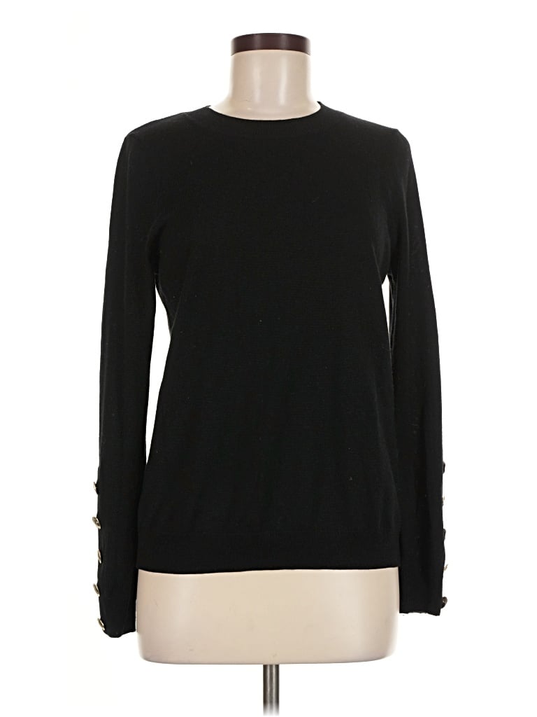 Pre-owned La Maille Sezane Paris Pullover Sweater In Black